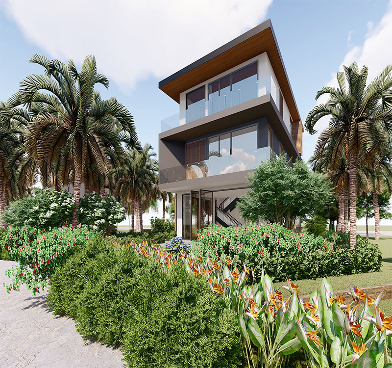 Villa Hướng Vườn Quốc Hương Resort-Long Hải